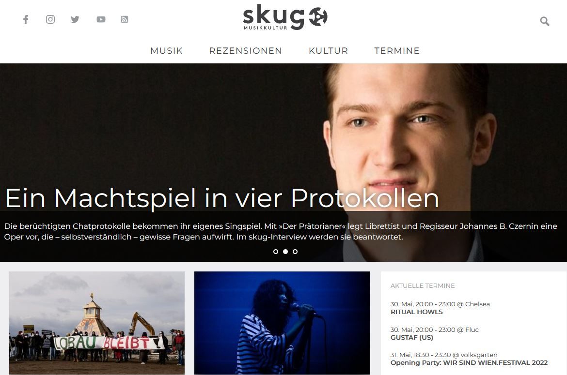 Johannes Czernin Interview Skug